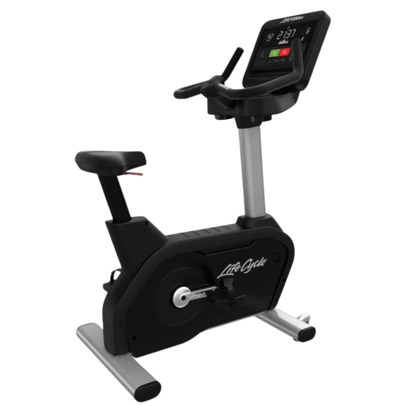 Life Fitness Integrity Series Upright Bike w/ C Console (Remanufactured)