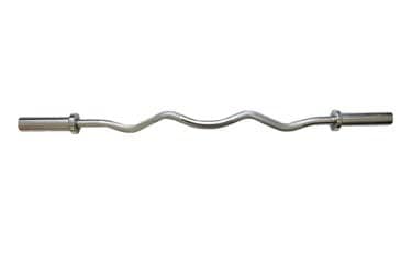 Hard Chrome EZ Curl Bar