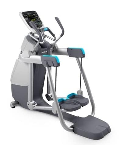 Precor AMT 835 Commercial Adaptive Motion Trainer Open Stride. Call 888-502-2348 For Lowest Pricing Guaranteed!
