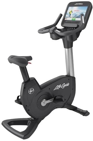 Life Fitness Discover SE Upright Bike-Remanufactured.