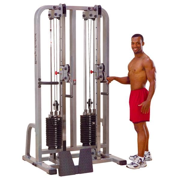 BODY SOLID PRO CLUB LINE DUAL CABLE COLUMN-SDC2000G -NEW.