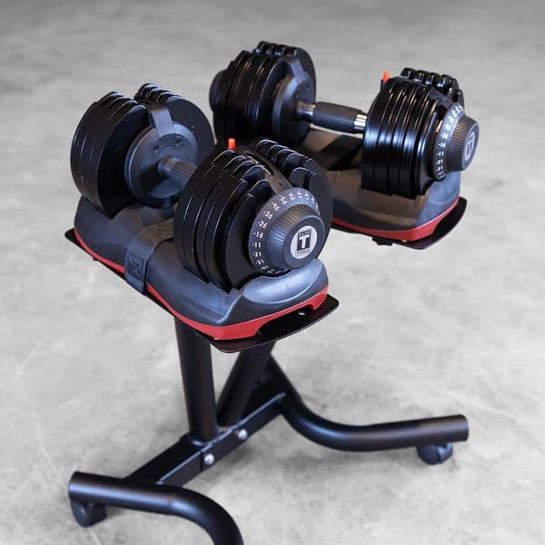 SDBX132 Body-Solid Tools Adjustable Dumbbell Pair-NEW IN BOX . Call For Lowest Price In the USA - Image 4