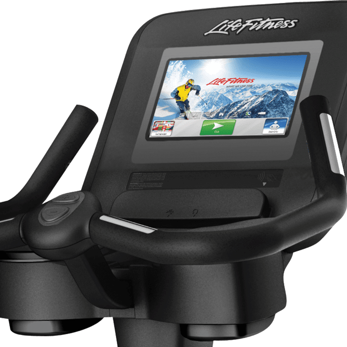 Life Fitness Discover SI Platinum Club Series Upright Life cycle. Remanufactured. Call 888-502-2348 For Lowest Pricing Guaranty - Image 3