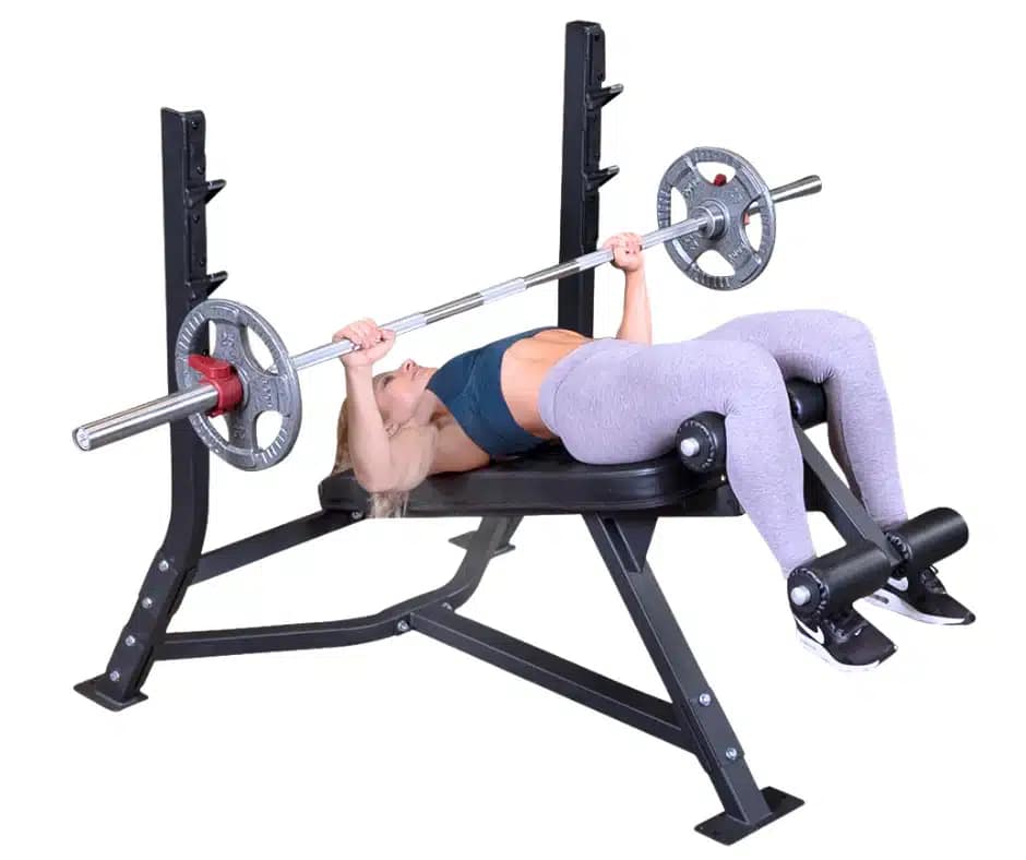 Body-Solid SODB250 Pro Clubline Olympic Decline Bench (New) - Image 2